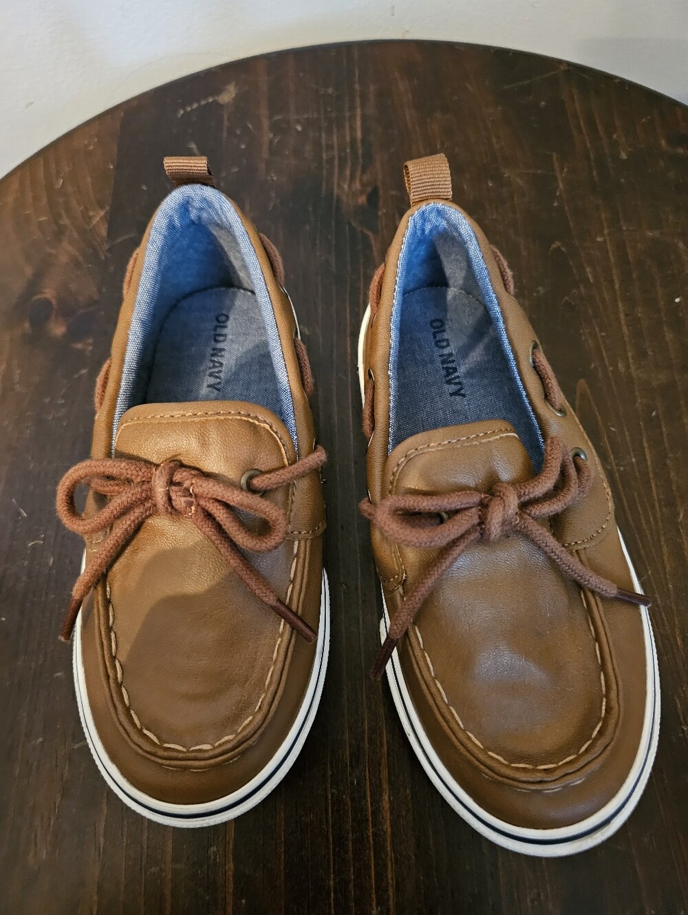 Old Navy Kids Brown Boat Shoes